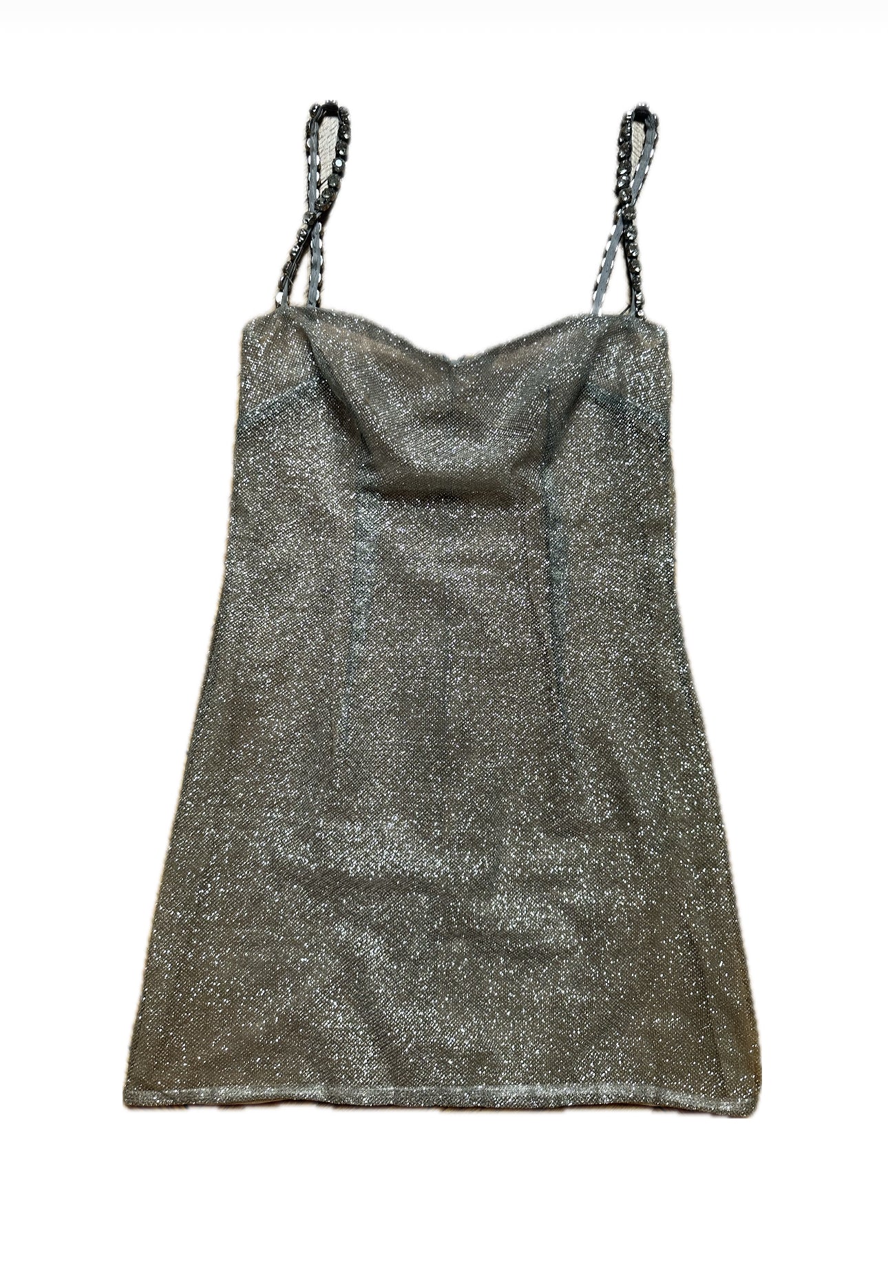 AVALI CRYSTAL SPARKLE MINI DRESS